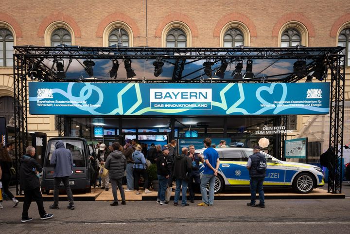 IAA 2025: Impressionen vom OpenSpace-Messestand des Bayerischen Wirtschaftsministeriums