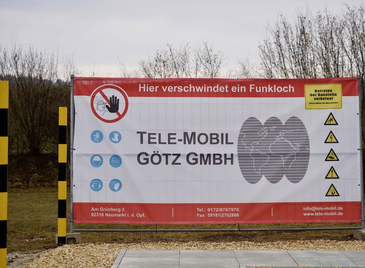 Impressionen der Einweihung des Mobilfunkmastes in Bayerbach.