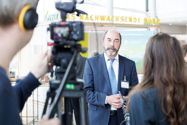 Impressionen des Forums "Zukunft.Bioökonomie.Bayern.Begreifbar" in Straubing.