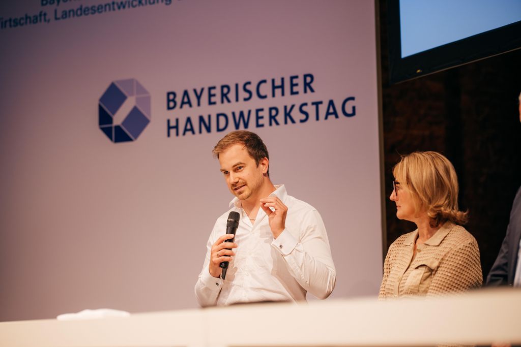 Impressionen des Bayerischen Tag des Handwerks 2025 mit anschließendem Staatsempfang.