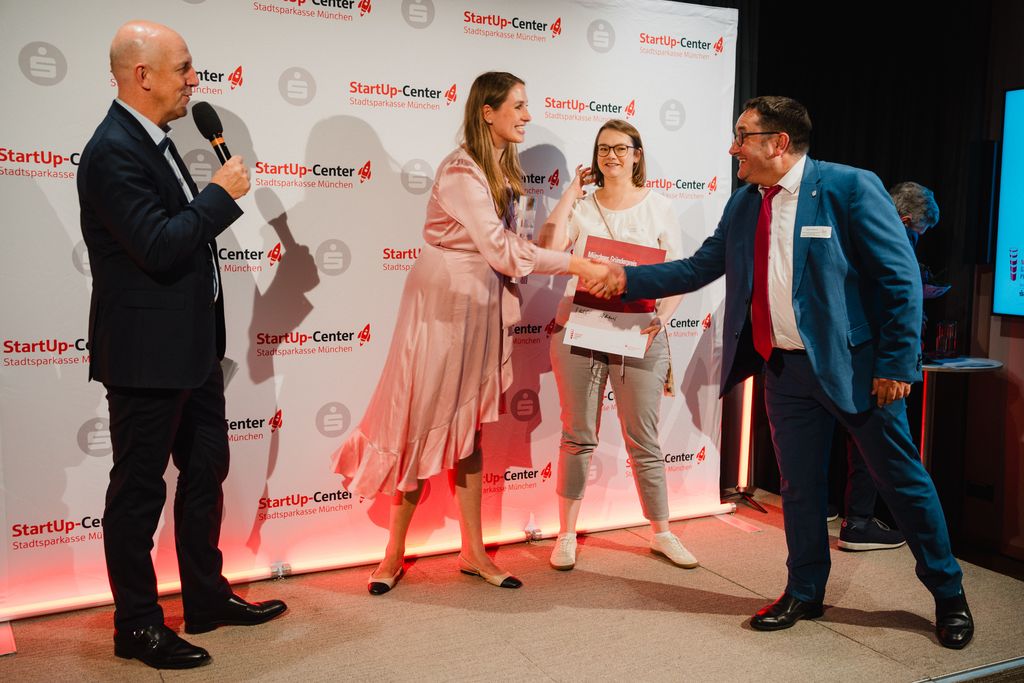 Impressionen der Verleihung des Münchner Gründerpreises der Stadtsparkasse München.
