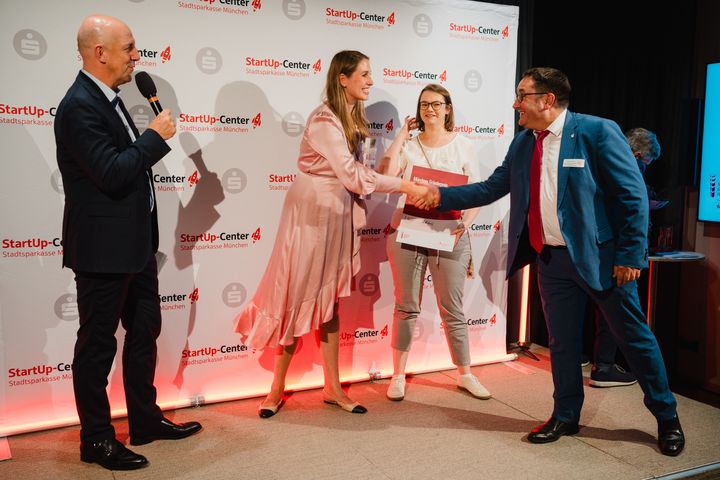 Impressionen der Verleihung des Münchner Gründerpreises der Stadtsparkasse München.