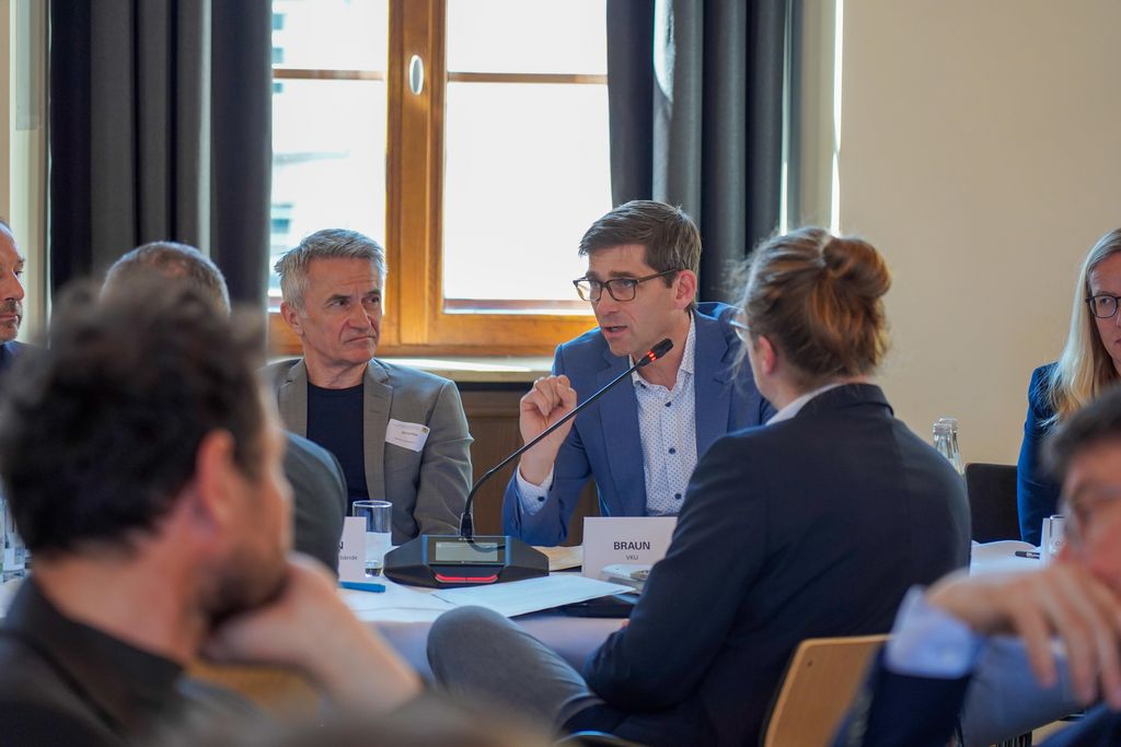 Impressionen der Sitzung des Energiebeirates 2025.