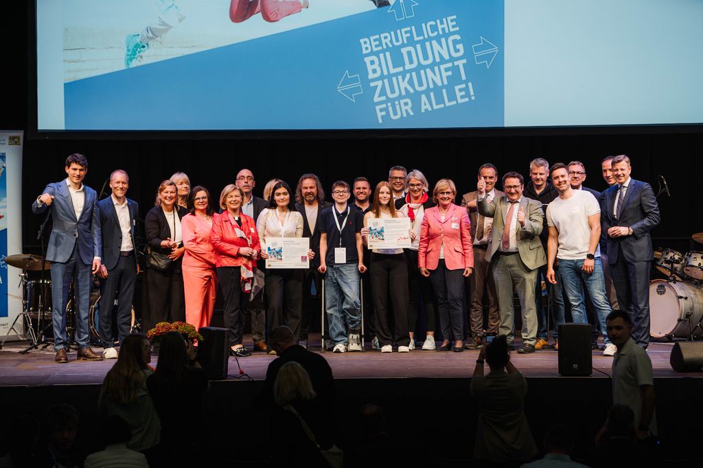 Impressionen der Schülerveranstaltungsreihe „Berufliche Bildung - Zukunft für alle“ in Hof.