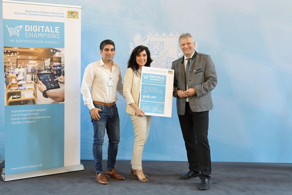 Digitale Champions im bayerischen Handel 2023