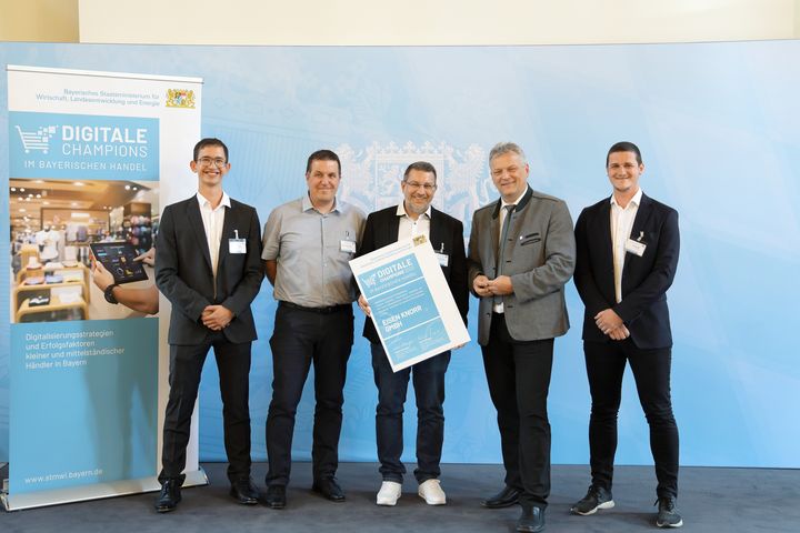 Digitale Champions im bayerischen Handel 2023