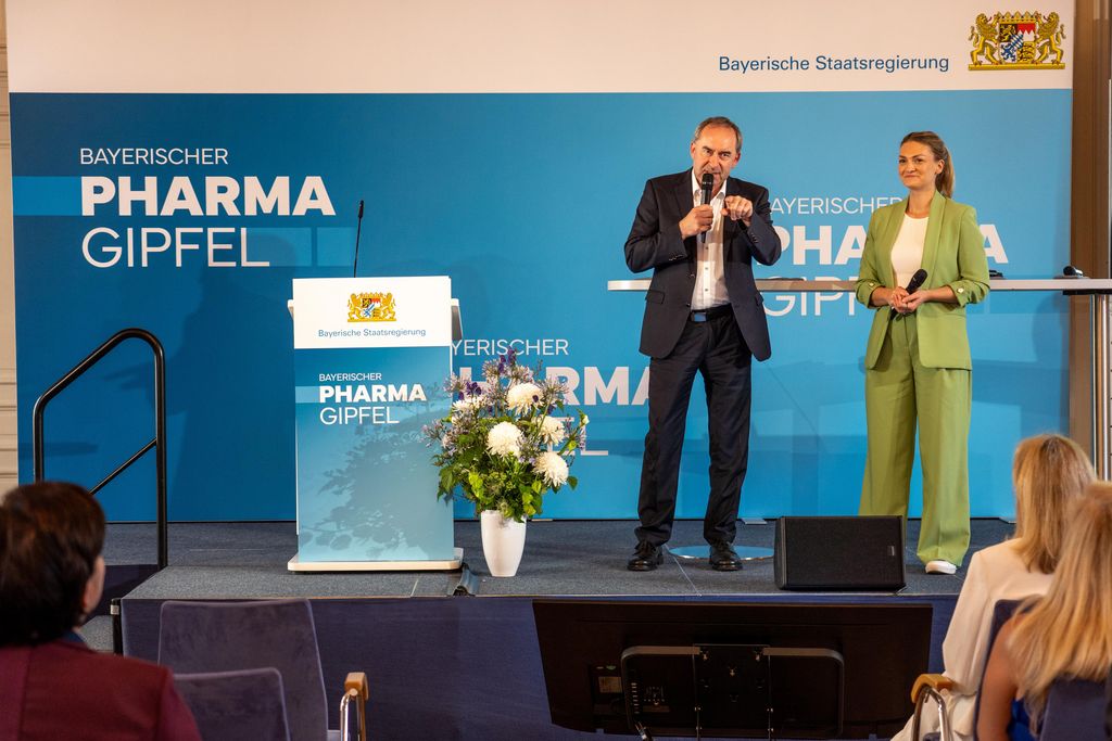 Impressionen des Staatsempfanges zum Bayerischen Pharmagipfel anlässlich des 10-jährigen Jubiläums