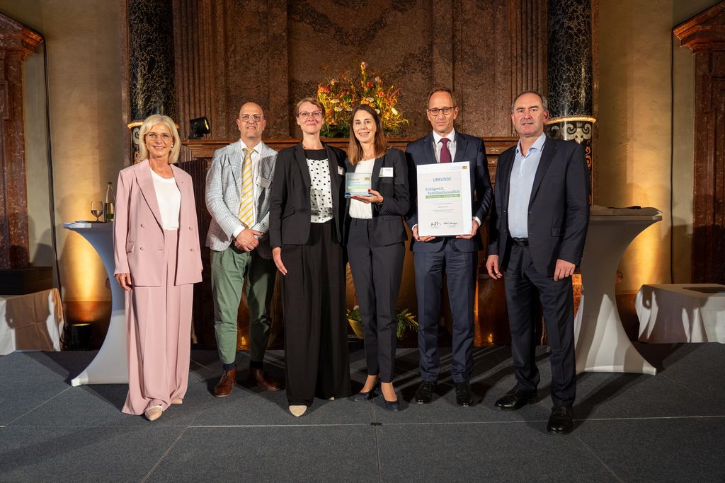 Impressionen der Preisverleihung Erfolgreich.Familienfreundlich.