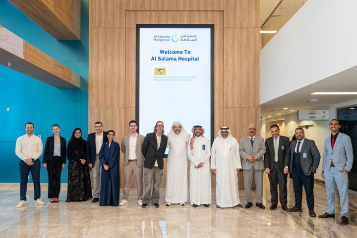 Gruppenbild der Delegation in Saudi-Arabien.