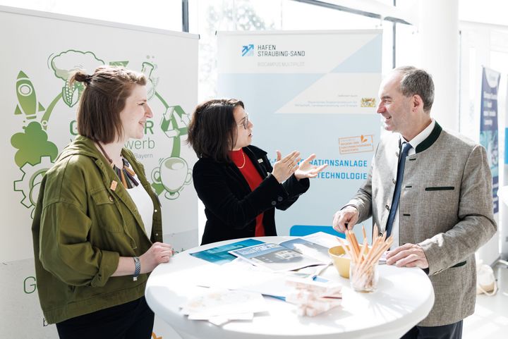 Impressionen des Forums "Zukunft.Bioökonomie.Bayern.Begreifbar" in Straubing.