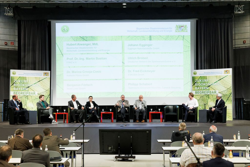 Impressionen des Forums "Zukunft.Bioökonomie.Bayern.Begreifbar" in Straubing.