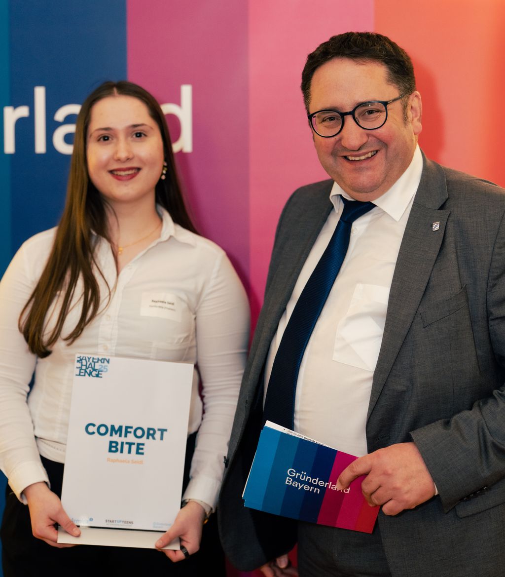 Impressionen der Startup Teens Bayern Challenge 2025.