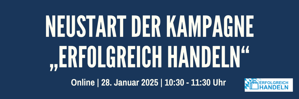 Neustart der Kampagne „Erfolgreich handeln“