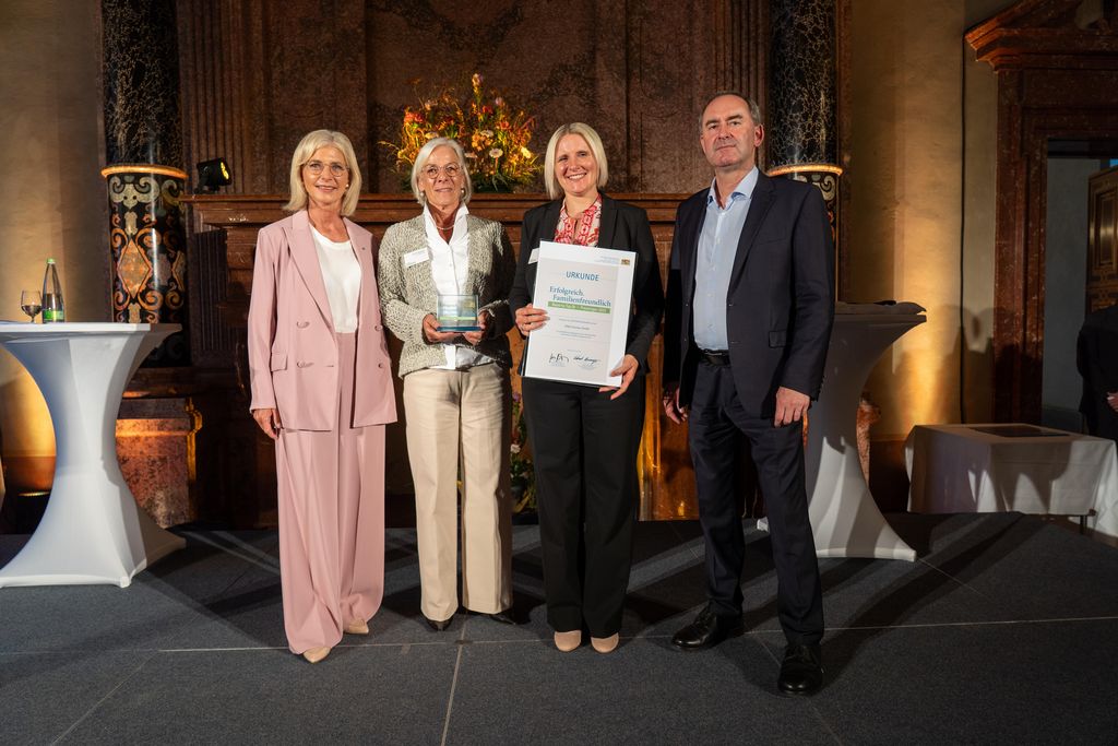 Impressionen der Preisverleihung Erfolgreich.Familienfreundlich.