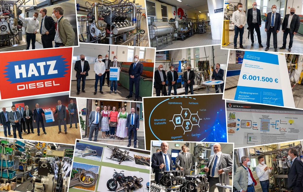 Impressionen der Arbeit von Staatsminister Hubert Aiwanger im August 2021