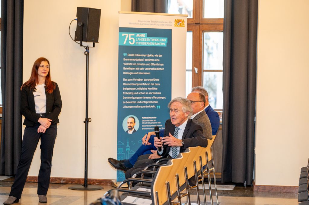 Impressionen der Jubiläumsveranstaltung 75 Jahre Landesentwicklung.