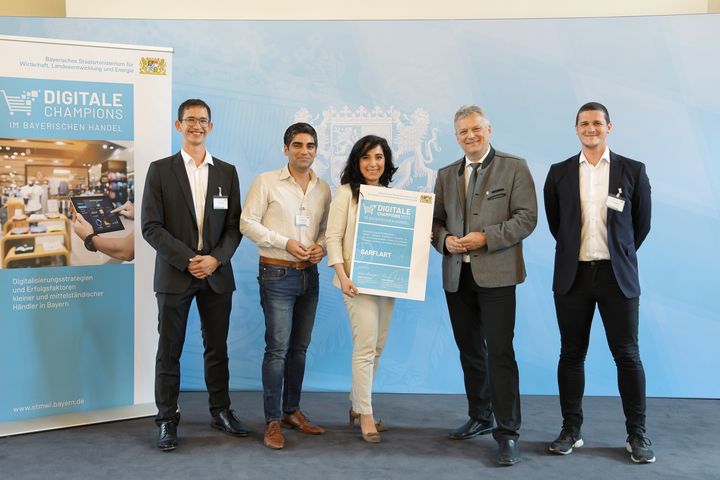 Digitale Champions im bayerischen Handel 2023