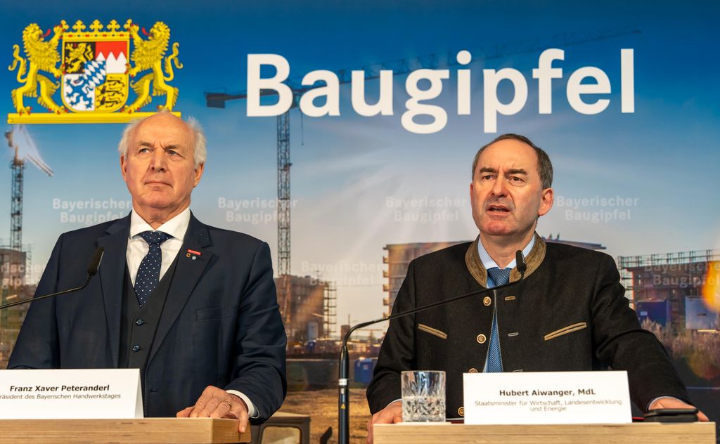 Impressionen des Bayerischen Baugipfels.