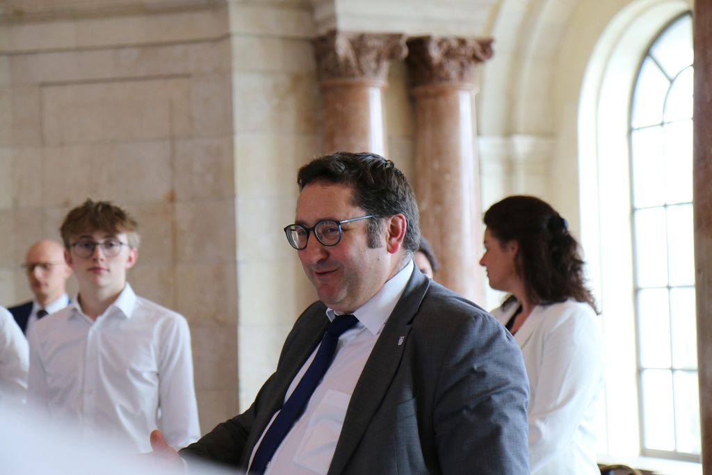 Impressionen vom Lernort Staatsregierung.