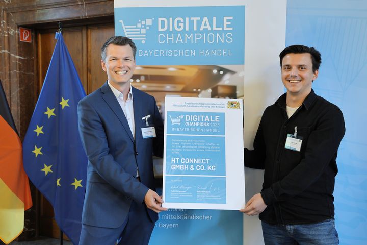 Digitale Champions im bayerischen Handel 2023