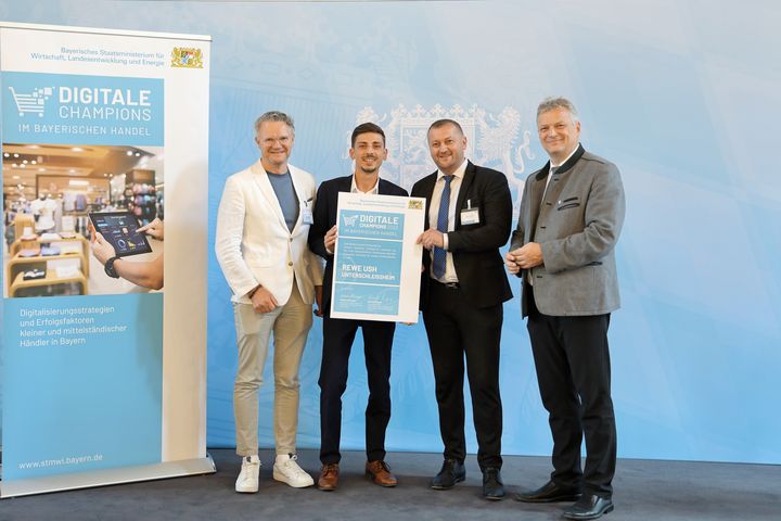 Digitale Champions im bayerischen Handel 2023