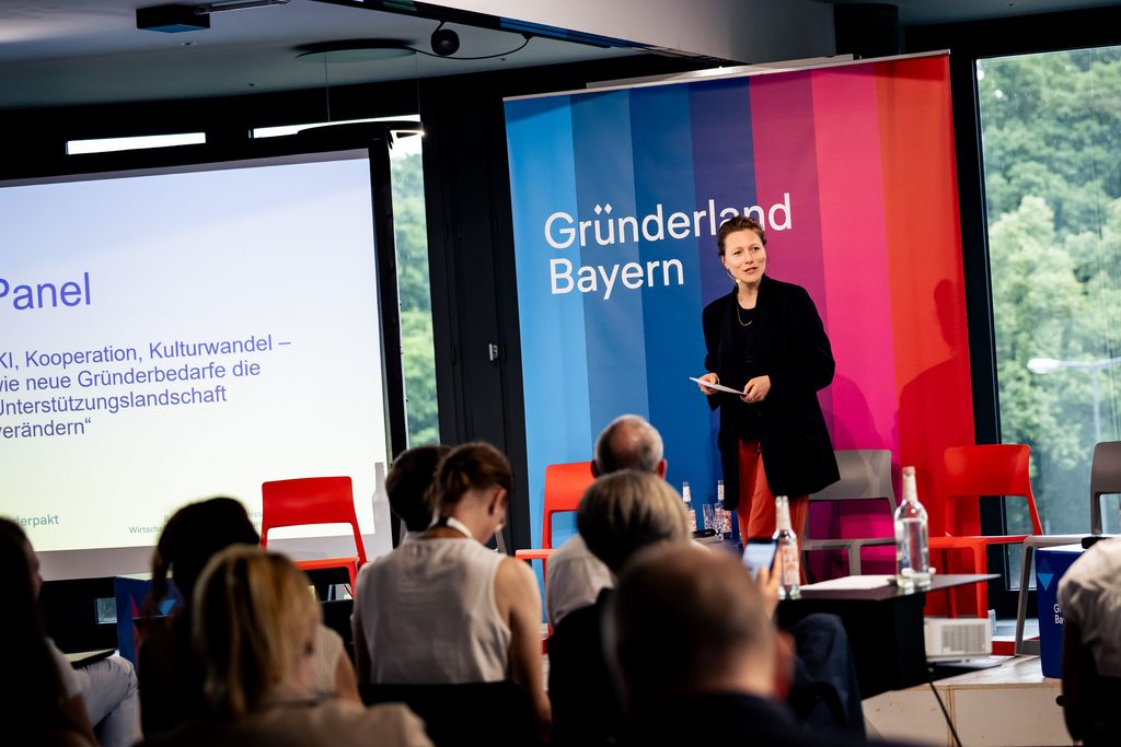 Impressionen des Gründerland Bayern Community Events. 