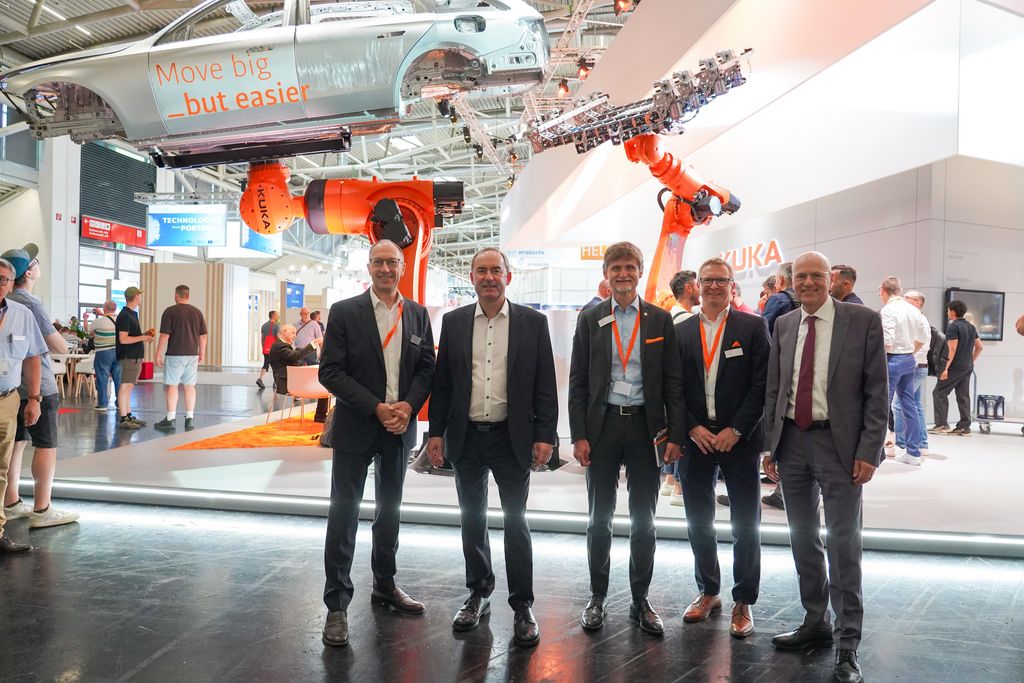 Impressionen des Messebesuchs der automatica.