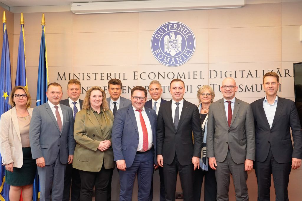 Impressionen der Delegationsreise unter Leitung von Staatssekretär Tobias Gotthardt nach Rumänien und in die Republik Moldau.