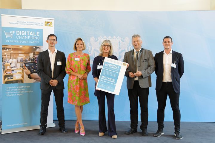 Digitale Champions im bayerischen Handel 2023