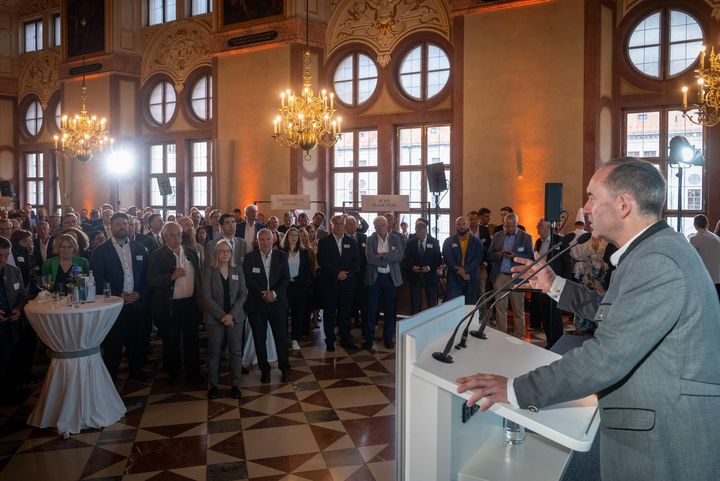 Impressionen des Staatsempfangs zum 5-jährigen Jubiläum des Team Energiewende Bayern.