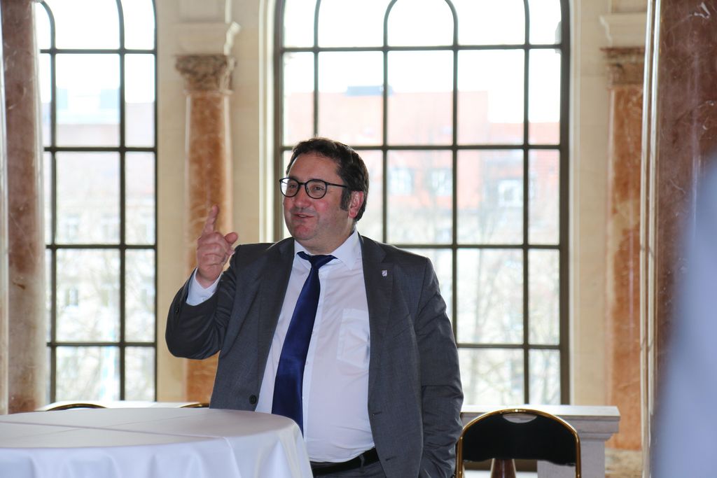 Impressionen vom Lernort Staatsregierung.