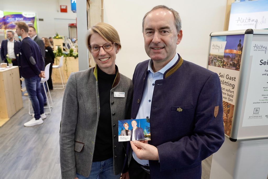 Impressionen der Eröffnung der Messe „f.re.e 2025“ in München.