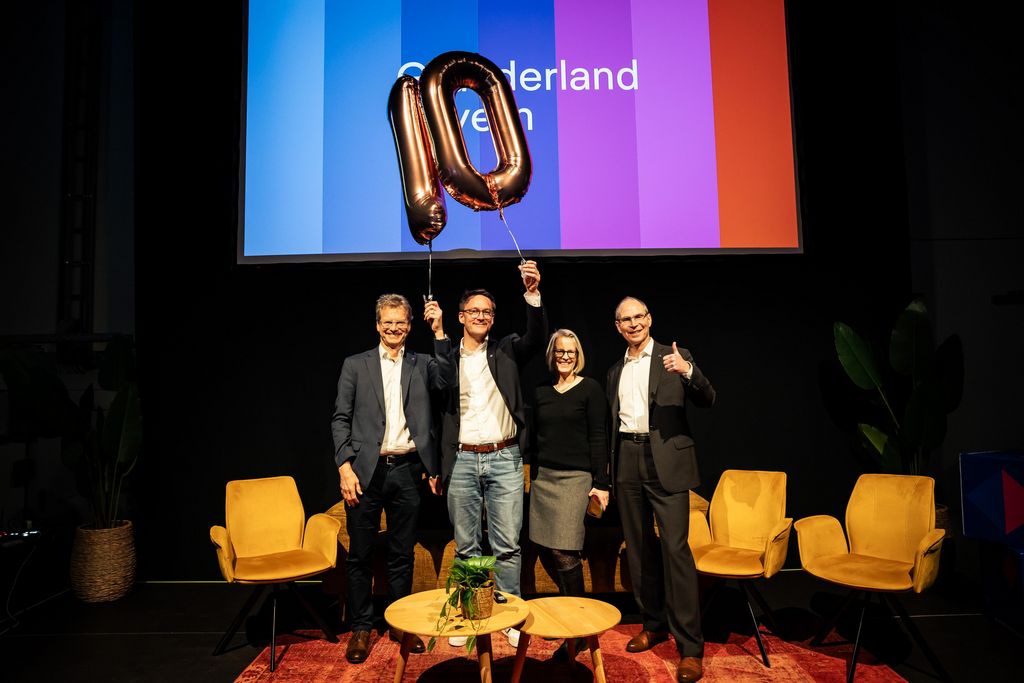 Impressionen der Jubiläumsfeier "10 Jahre Digitale Gründerzentren" 