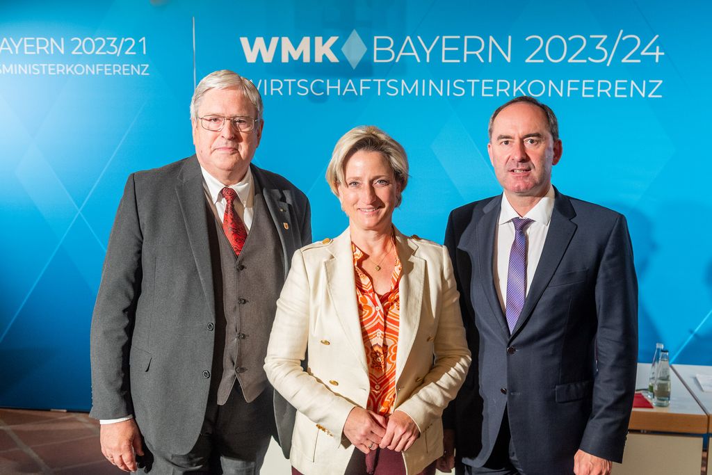 Impressionen der Wirtschaftsministerkonferenz 2024 in Landshut.