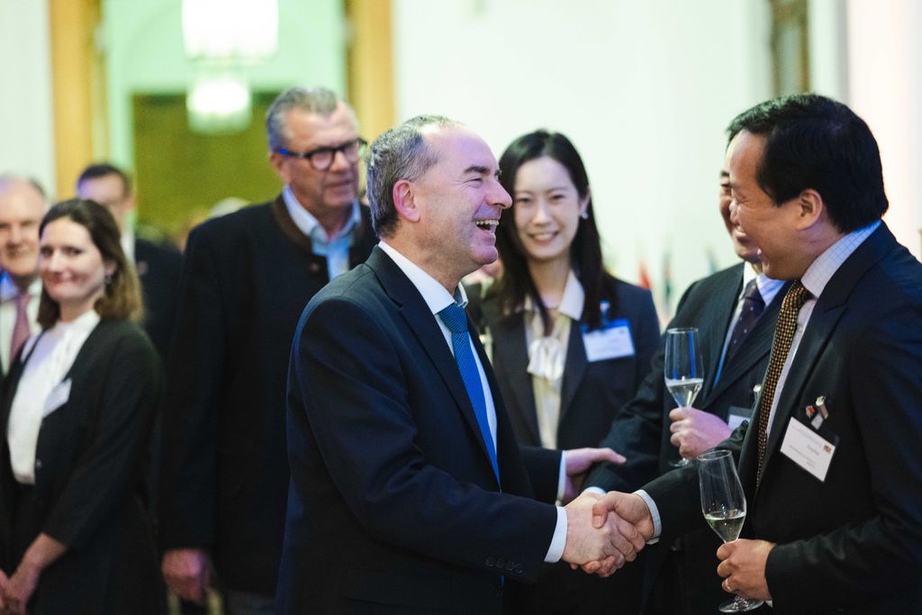 Impressionen vom Abend der Außenwirtschaft - Bayern goes global in der Residenz in München.