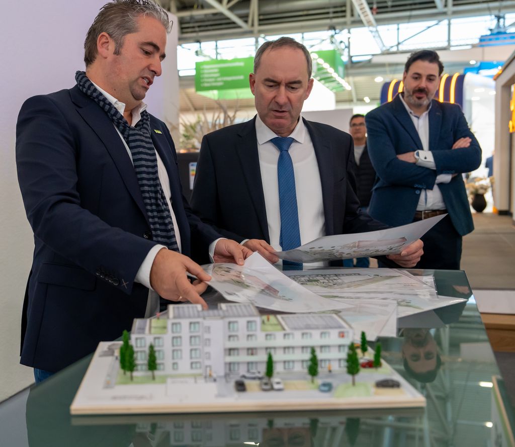 Impressionen des Rundganges der Messe BAU 2025.