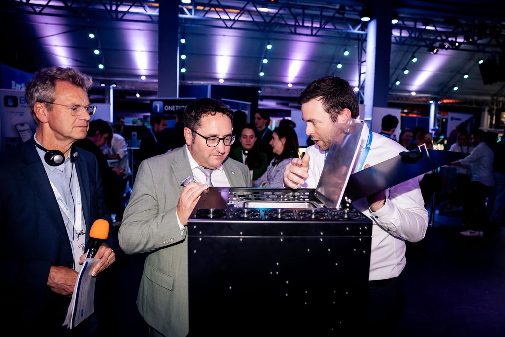 Impressionen der Veranstaltung anlässlich 30 Jahre Münchner Businessplanwettbewerb. 