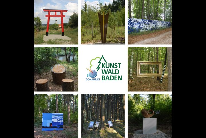 Collage KunstWaldbaden 2022. @ BR - Jennifer Werner