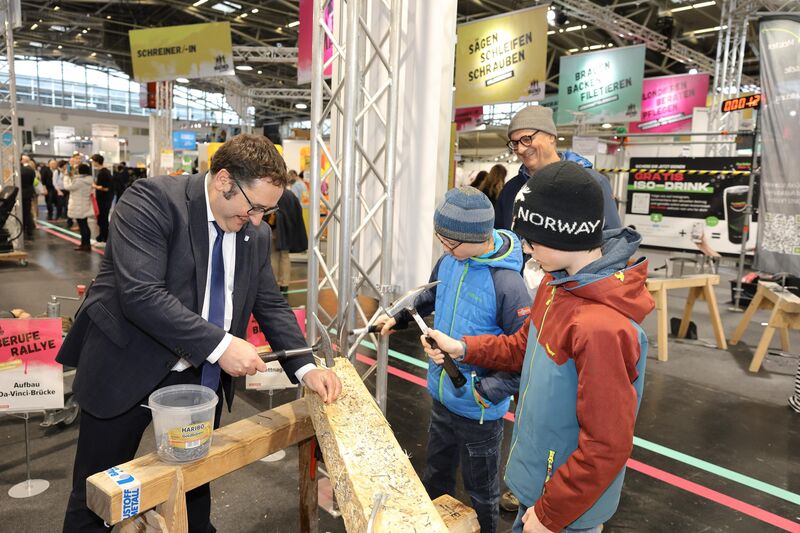 Impressionen des Messerundganges anlässlich der IHM 2025.