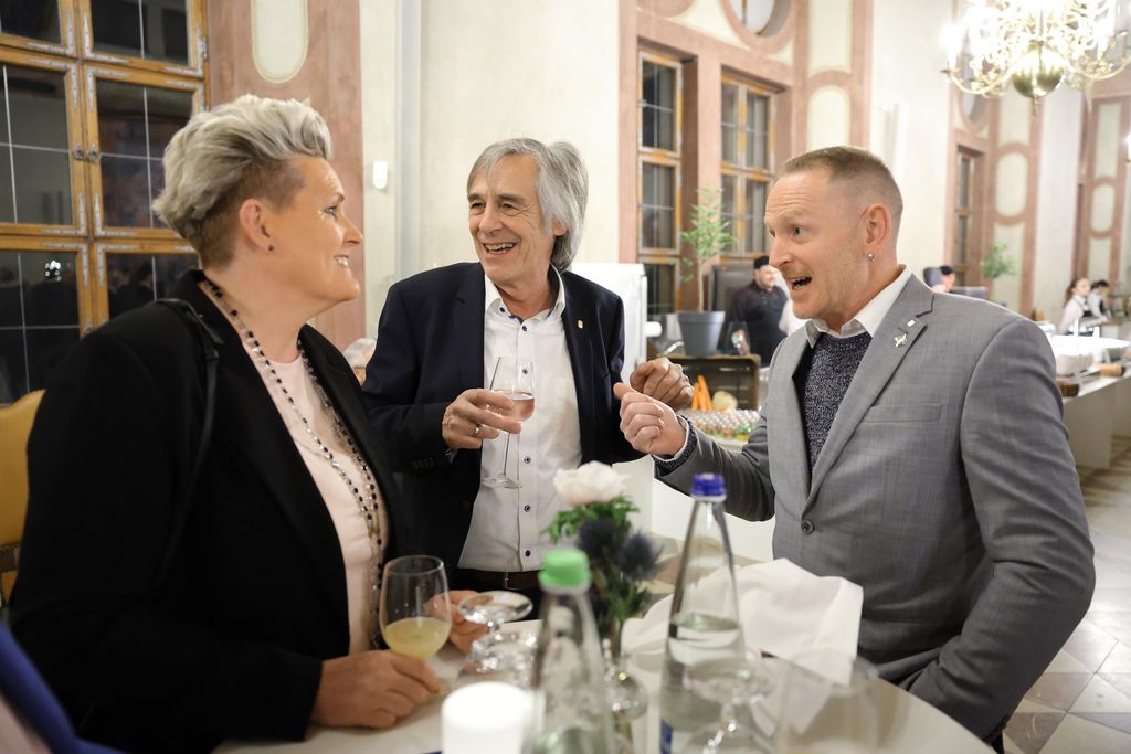 stmwi_25-03-12_019 Tobias Gotthardt (Staatssekretär im Bayerischen Wirtschaftsministeium) lädt am 12.03.2025 anlässlich der Internationalen Handwerksmesse zum Empfang in den Kaisersaal der Residenz München ein.