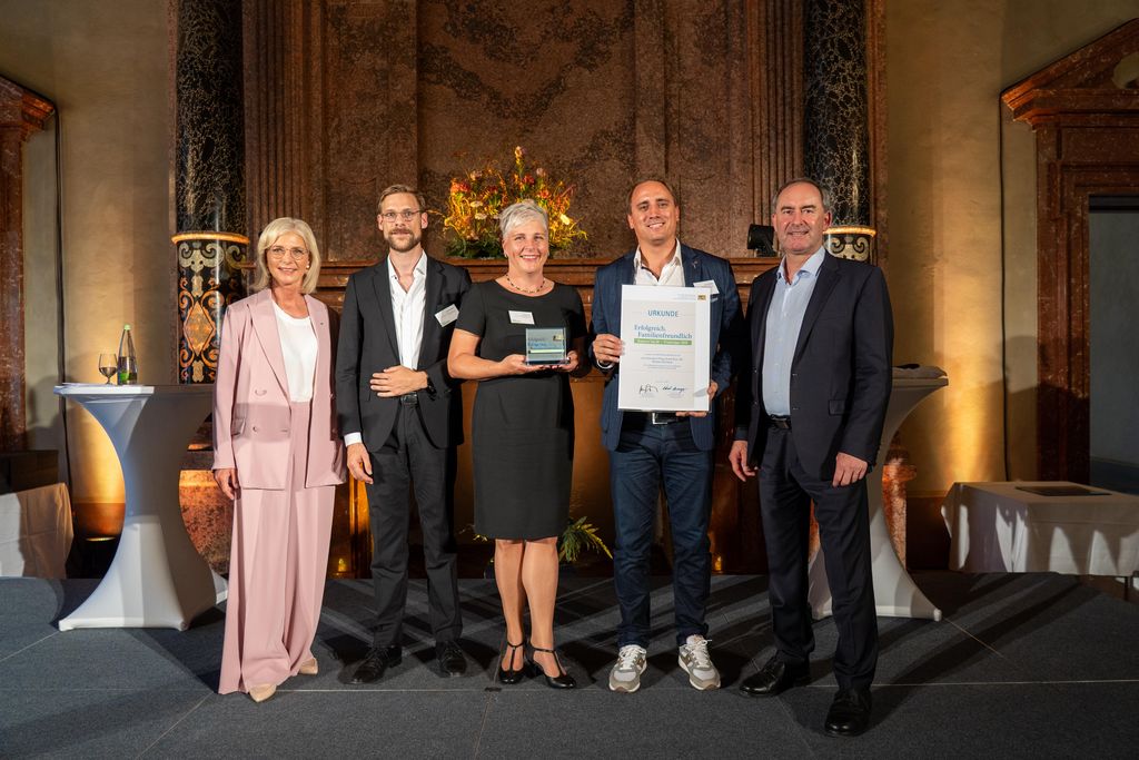Impressionen der Preisverleihung Erfolgreich.Familienfreundlich.