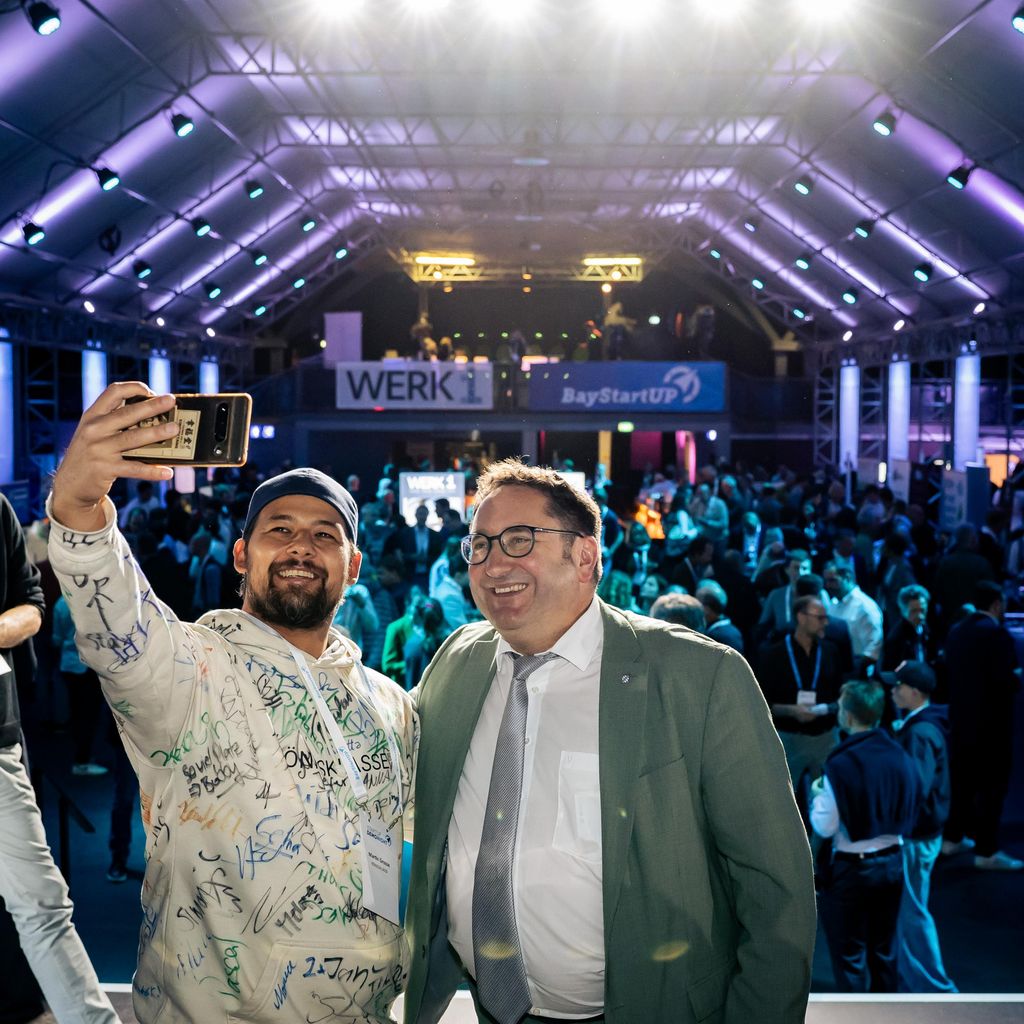 Impressionen der Veranstaltung anlässlich 30 Jahre Münchner Businessplanwettbewerb. 