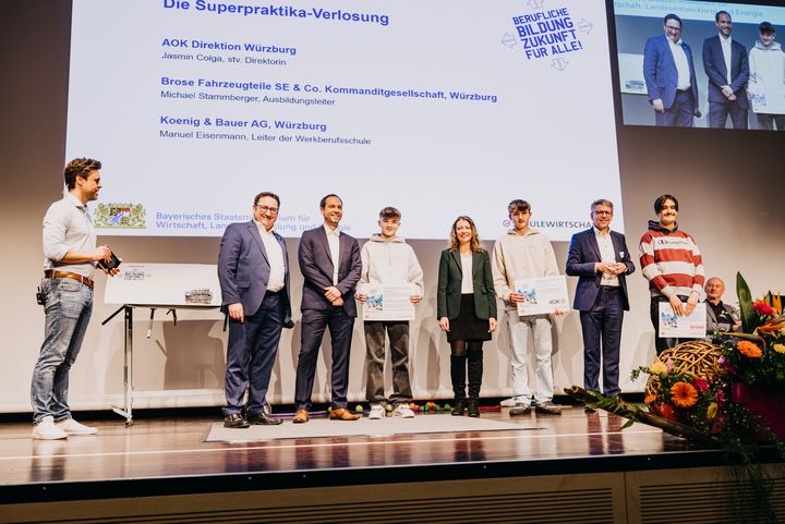 Impressionen der Veranstaltung Berufliche Bildung in Veitshöchheim.