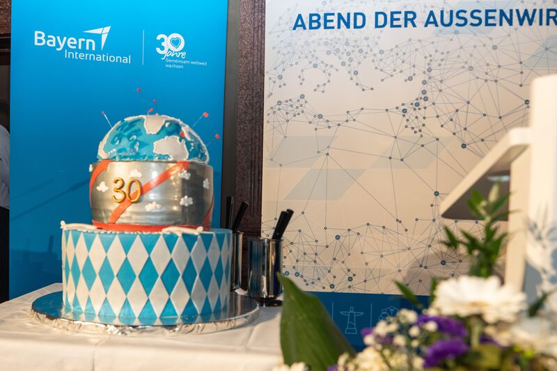 Impressionen des Abends der Außenwirtschaft 2026 in der Residenz München.