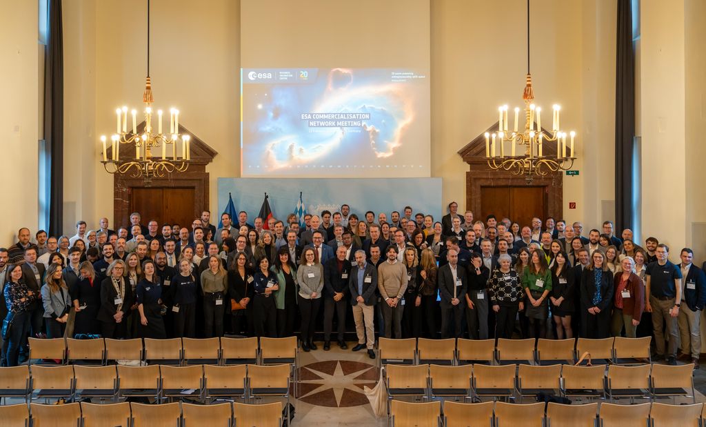 Impressionen der Veranstaltung „20 Jahre ESA-BIC“.