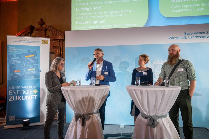 Impressionen des Staatsempfangs zum 5-jährigen Jubiläum des Team Energiewende Bayern.