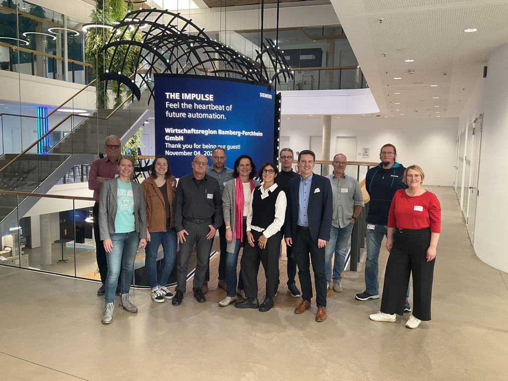 Exkursion in die digitale Fabrik bei Siemens in Amberg