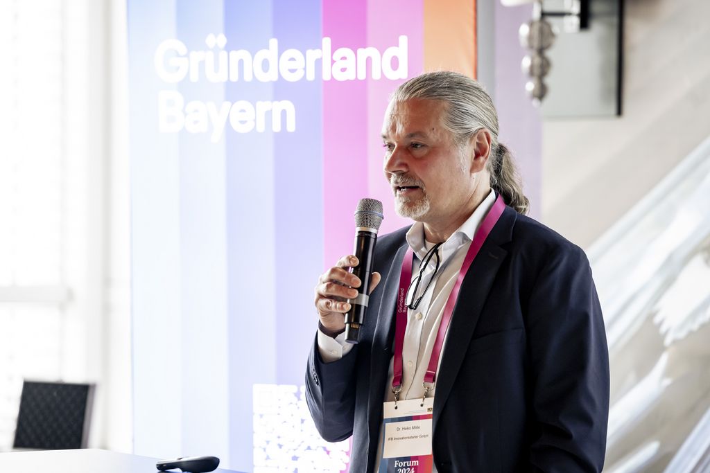 Das Bayerische Wirtschaftsministerium feiert das 10-jährige Jubiläum seiner Gründerinitiative Gründerland Bayern.