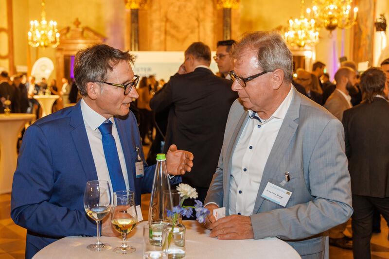 Cluster-Empfang für die Cluster-Offensive Bayern