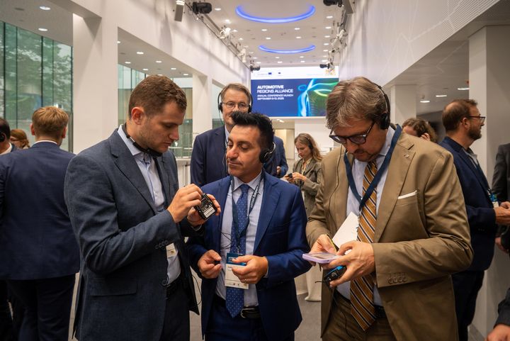 Impressionen des Rundgangs des ARA-Kongress (Automotive Regions Alliance) im Rahmen der IAA Mobility 2025.